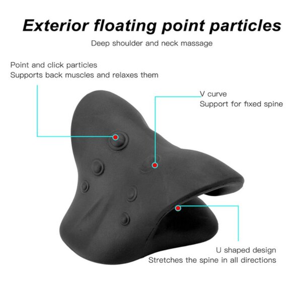 Neck & Shoulder Relaxer Cervical Traction Neck Stretcher Massage Device - Picture 2 of 11